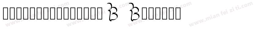 toolboxLeiGaiJFB B字体转换